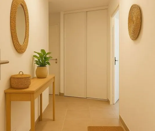 Appartement 4 pièces avec 2 terrasses au premier étage à M