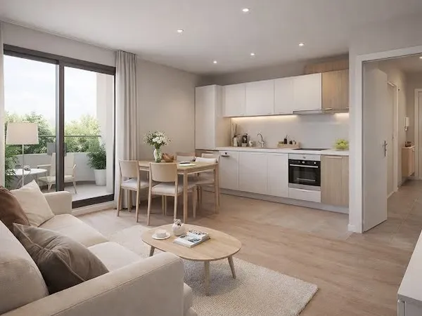 Appartement 2 pièces 45 m²