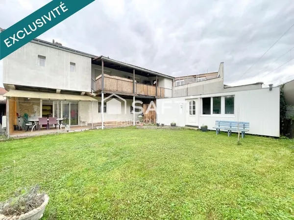 Investissement locatif rentable  Appartement T3 avec jardin, garage et dépendance, vendu loué