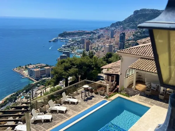 VUE DE MONACO, VUE MER PANORAMIQUE , A RENOVER