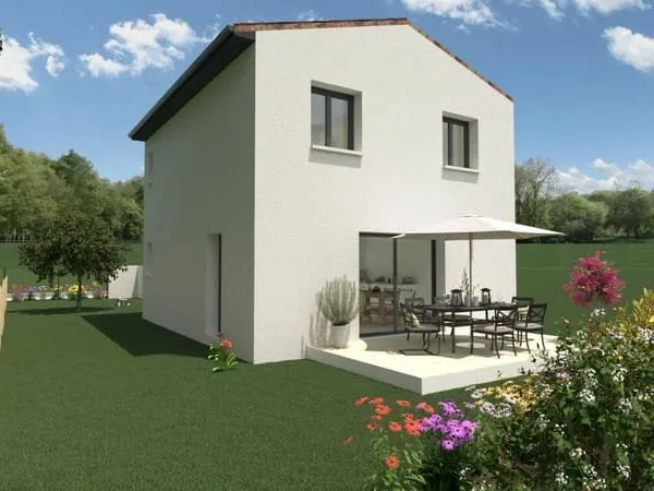 VALENCE: Maison 3 chambres + terrain de 280 m²