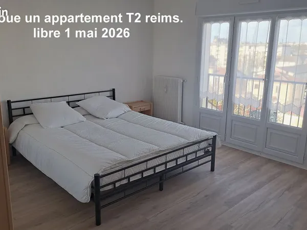 Location appartement meublé T 2 avec parking