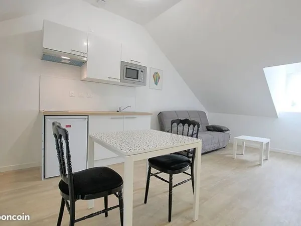 Studio 1 pièce 19 m²