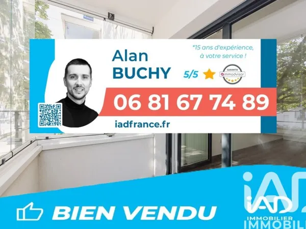 Appartement 2 pièces 44 m²
