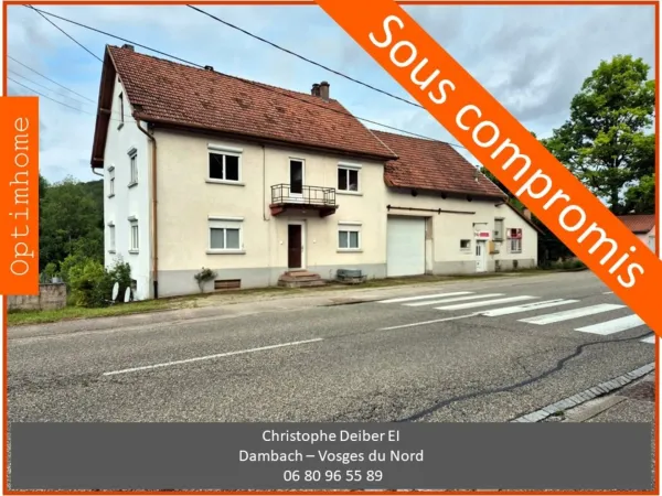 Maison à vendre 7 pièces PHILIPPSBOURG (57)