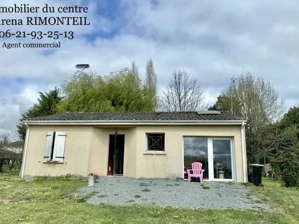 Maison de plain-pied T3 de 85 M2 et terrain de 900m2