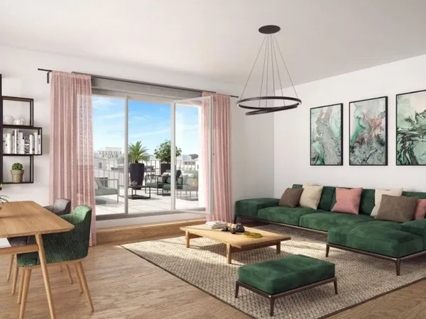Appartement 2 pièces 38 m²