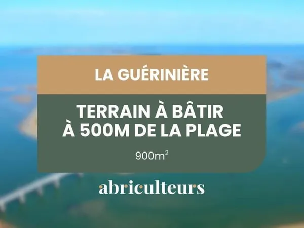 Terrain constructible à Noirmoutier - Proximité des plages et des commerces - rue des Francs, La Gué