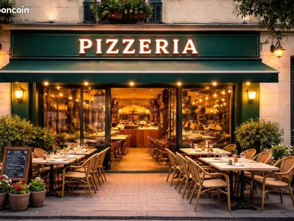 Commerce pizzeria 100 m²