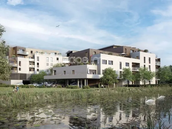 Résidence sécurisée - Appartement 2 pièces avec terrasse, place de stationnement et ascenseur - NOTR