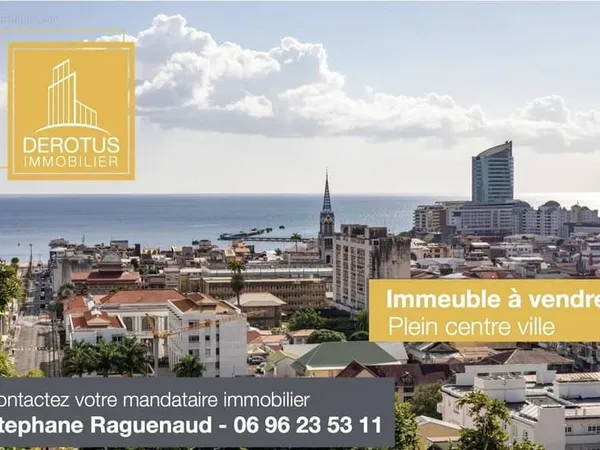 4 Immeubles à vendre - coeur de ville