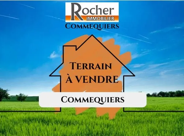 COMMEQUIERS - Terrain à bâtir viabilisé et libre de constructeur