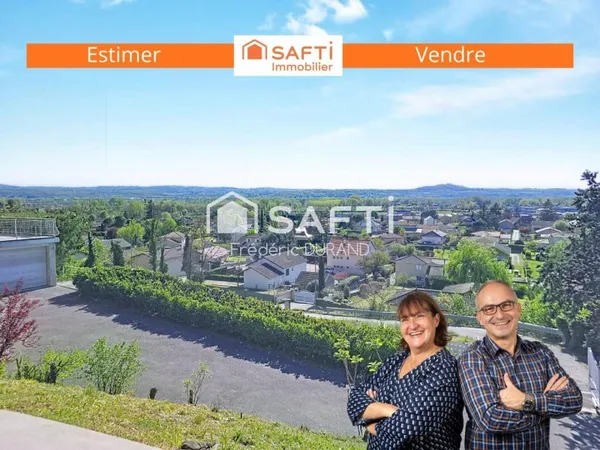 Maison vue panoramique, piscine, revenu locatif