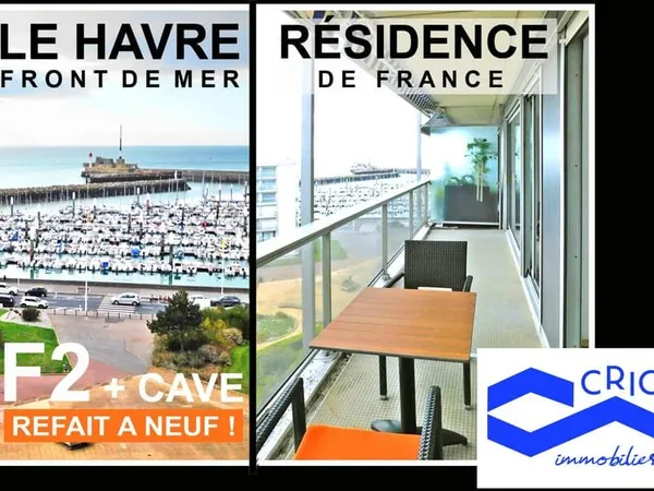 LE HAVRE FRONT DE MER RESIDENCE DE FRANCE F2 ENTIÉREMENT RÉNOV