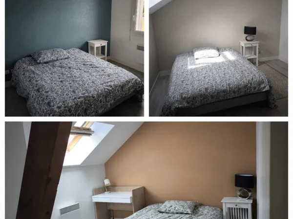 Colocation meublée ? 4 chambres Joué-lès-Tours calme jardin