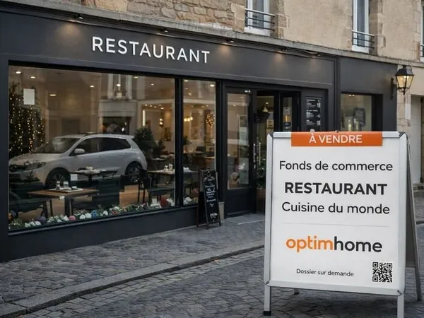 À vendre : Fonds de commerce - Restaurant - Emplacement N°1 - Lorient