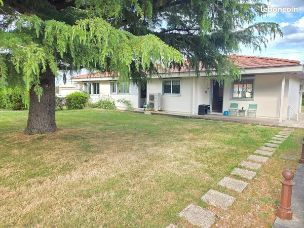 Pavillon de plain-pied 125m² habitables