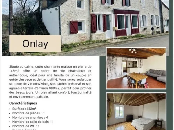 Maison T5 à louer