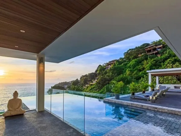 Villa Silver Moon Vue Panoramique sur la Mer à Cape Amarin, Phuket