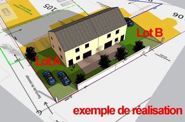 Terrain 250 m²