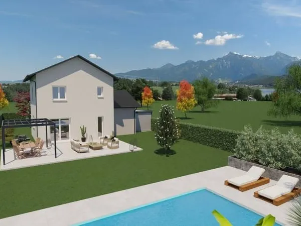MAISON NEUVE + TERRAIN AIX LES BAINS