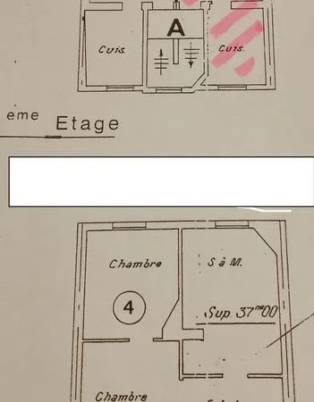 Immeuble 5 pièces 130 m²