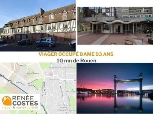 Viager occupé - F92 ans - MAROMME (76150)