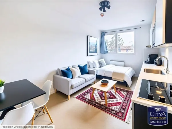 Appartement 1 pièce 22 m²