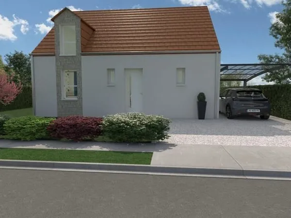 Maison neuve à Menestreau en Villette
