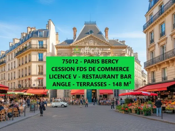 Fonds de commerce 148 m²