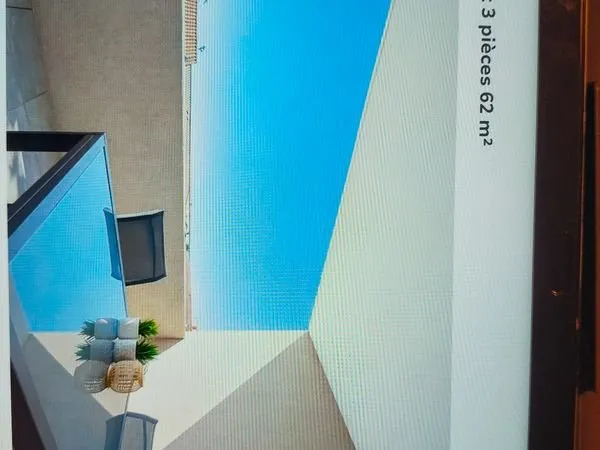 Vend appartement 62M2