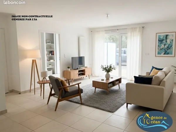 Appartement 3 pièces 63 m²