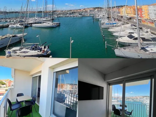 T2 Centre-Port Cap d'Agde - Terrasse, Piscine , Garage