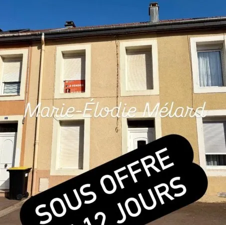 Maison 68 m² + grenier aménageable + terrasse - proche Luxembourg