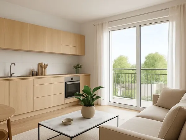 Studio 1 pièce 33 m²