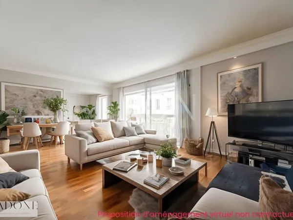 Neuilly Sur Seine - Bois - Sablons - balcon - 2/3 chambres