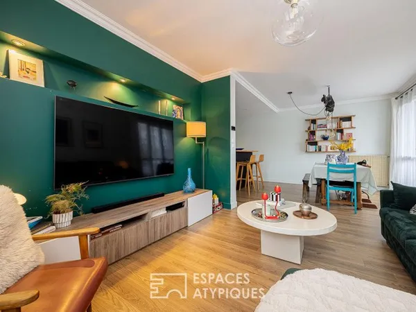 Appartement entièrement rénové avec balcon