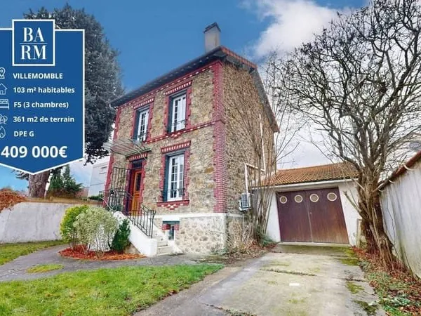 Maison 4 pièces 103 m²