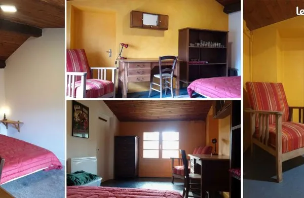 Chambre en colocation. Meublée