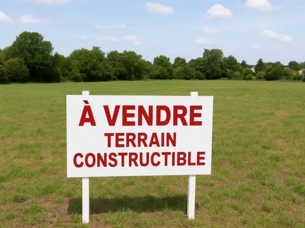 Terrain plat de 805 m² - Libre de constructeur - Hors lotissement - Thionville Volkrange