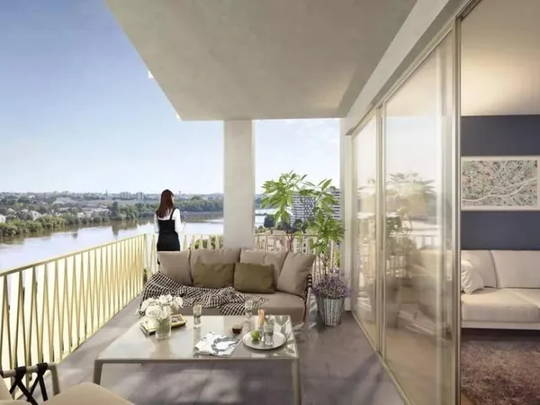 3 PIECES 60m² 4 EME ETAGE AVEC TERRASSE ET VUE SEINE !!!