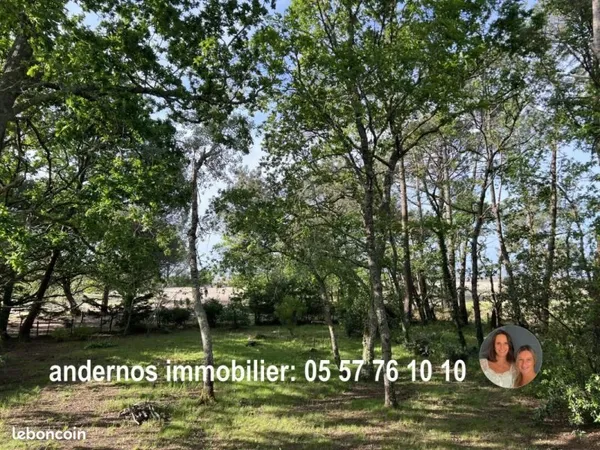 Terrain 1 165 m² Ares