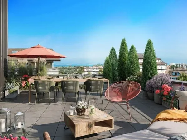 APPARTEMENT THONON T4 DE 86M2 AVEC JARDIN PRIVATIF