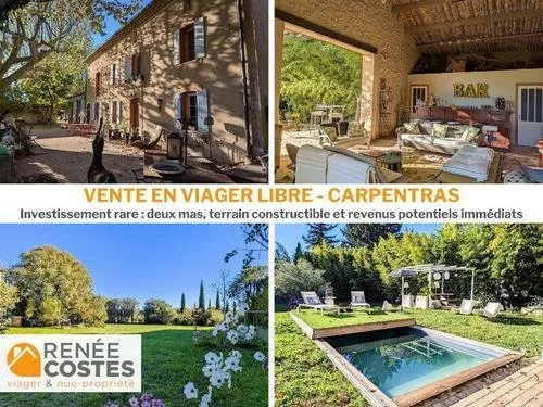 Viager libre - F67 ans - CARPENTRAS (84200)