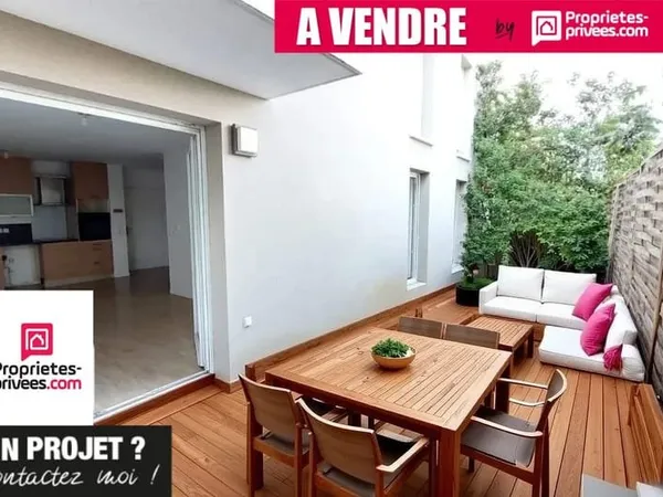 Appartement 3 pièces 60m² avec jardin de 28m² + parking sous-sol