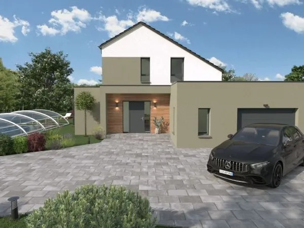 Terrain + maison 151 m²