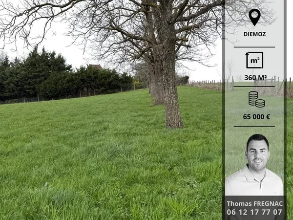 Terrain 360 m²