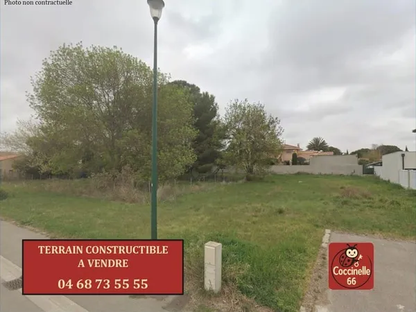 Terrain constructible - 1147m2 - BOMPAS