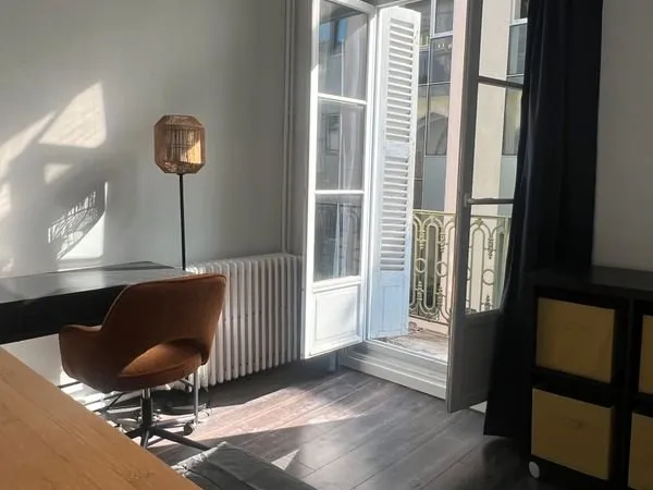 Studio meublé avec mezzanine + balcon + chauffage & wifi compris - Poitiers centre ville