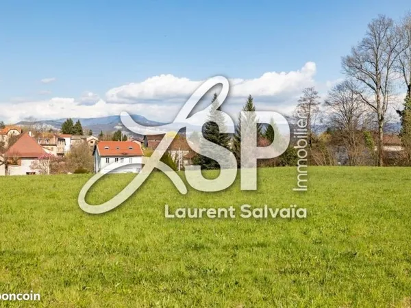 Terrain 840 m² Saint Jean D Avelanne